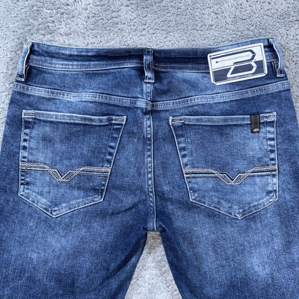 Buffalo David Bitton Super Max-X Basic Super Skinny Jeans, Stretch, Size 30x30 - Picture 10 of 13